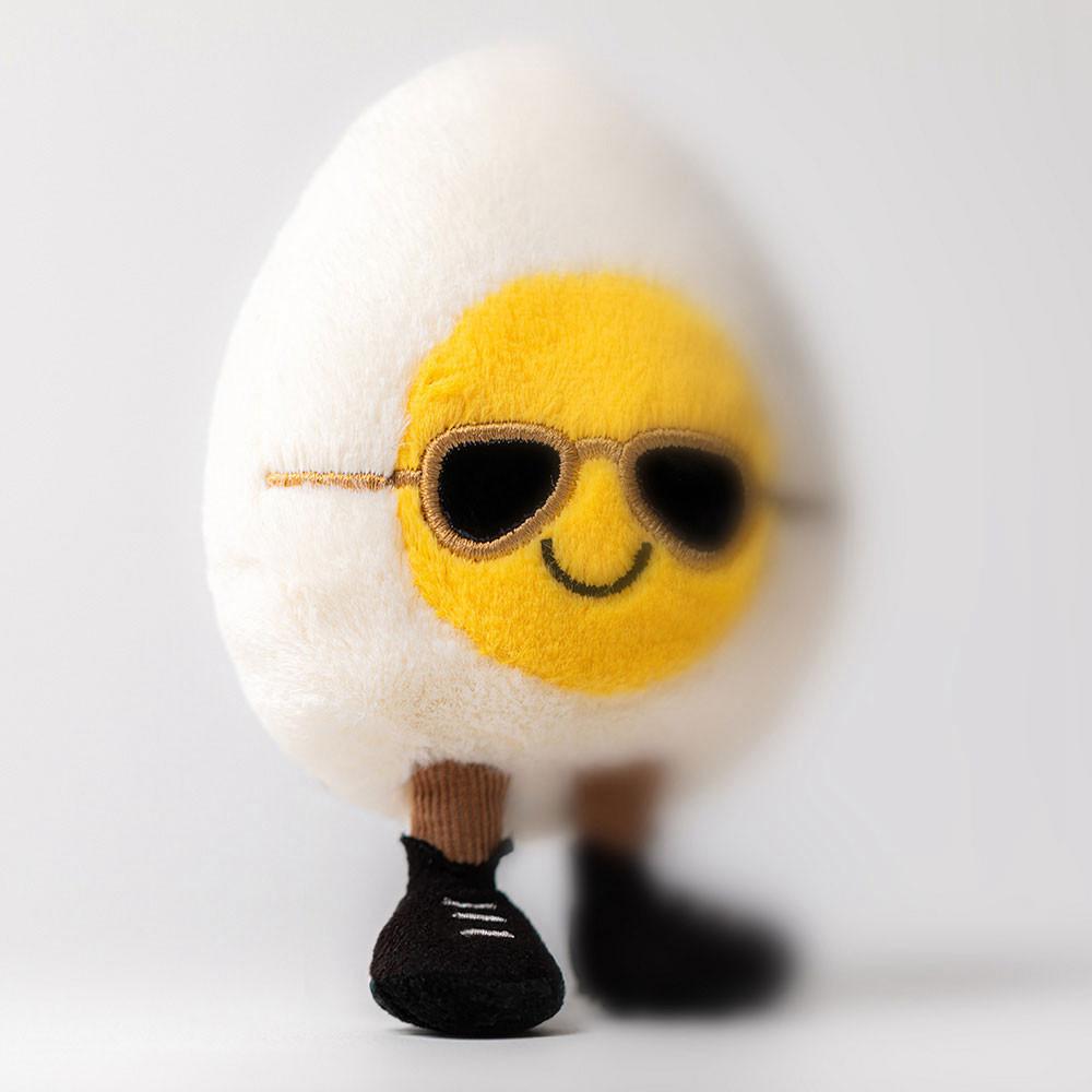 Peluche Jellycat Amuseables Boiled Egg Chic,14cm x 9cm x 4cm Branco | Portugal  QFMDH-4623