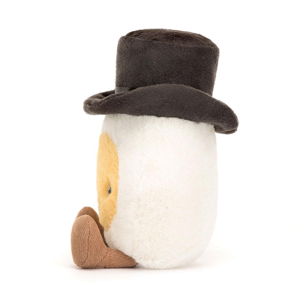 Peluche Jellycat Amuseables Boiled Egg Groom,15cm x 9cm x 4cm Branco | Portugal  FULWK-0342
