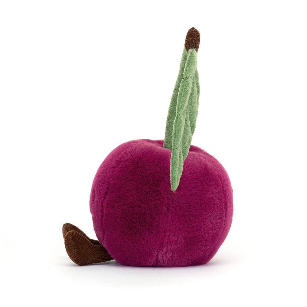 Peluche Jellycat Amuseables Cherry,12cm x 10cm x 9cm Vermelhas | Portugal  WRIJU-7926