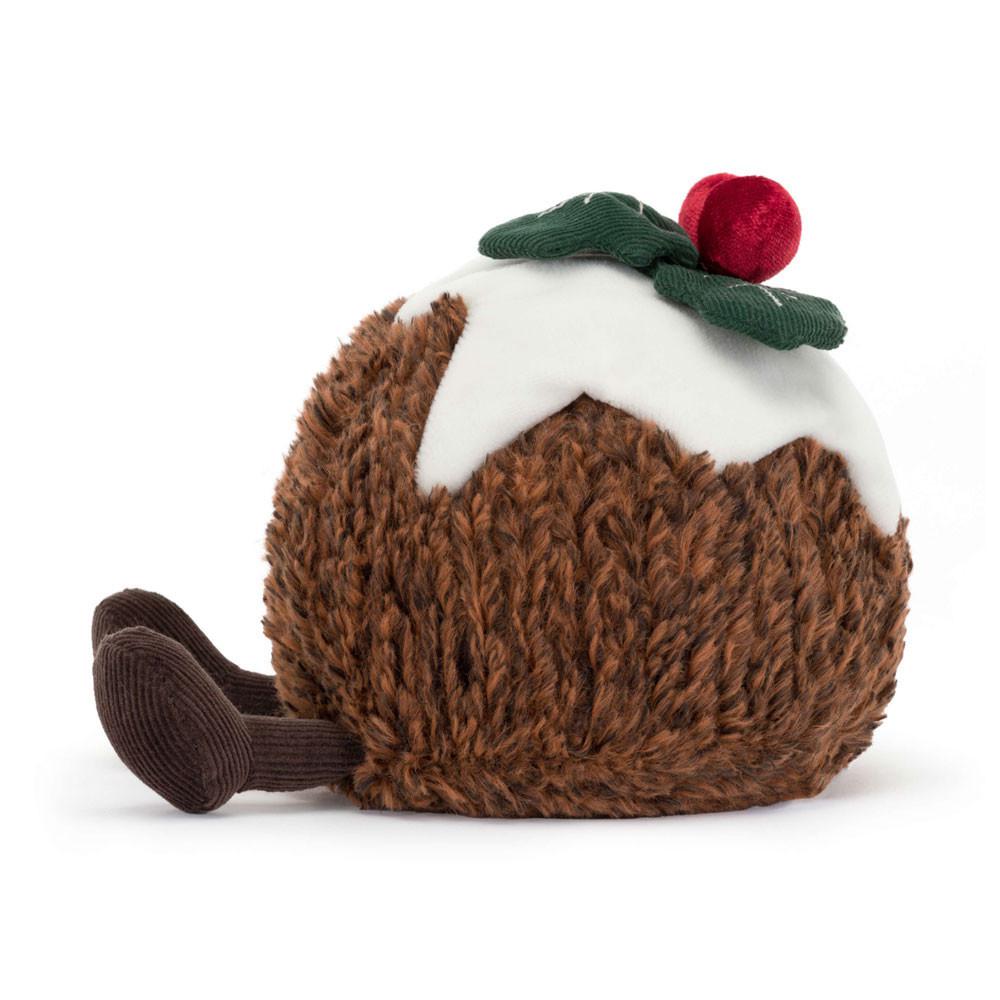 Peluche Jellycat Amuseables Christmas Pudding,17cm x 13cm x 12cm Marrom | Portugal  JGOWQ-3247
