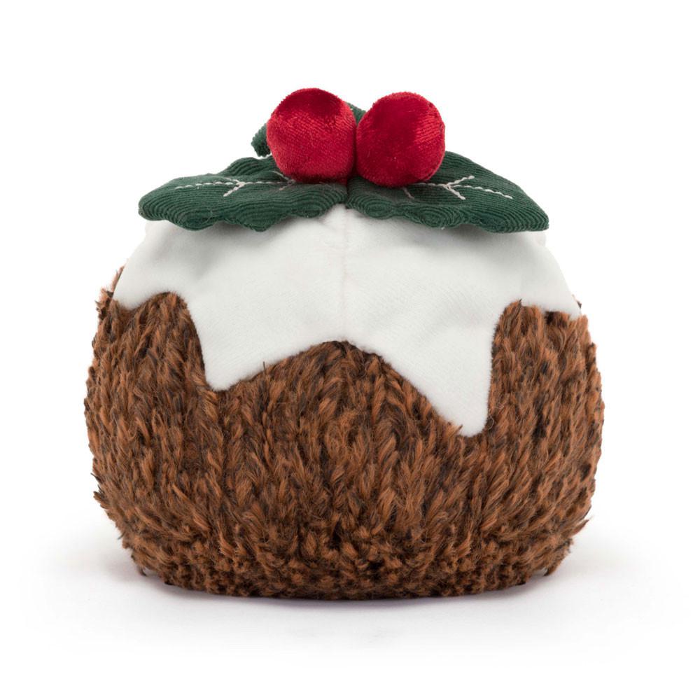 Peluche Jellycat Amuseables Christmas Pudding,17cm x 13cm x 12cm Marrom | Portugal  JGOWQ-3247