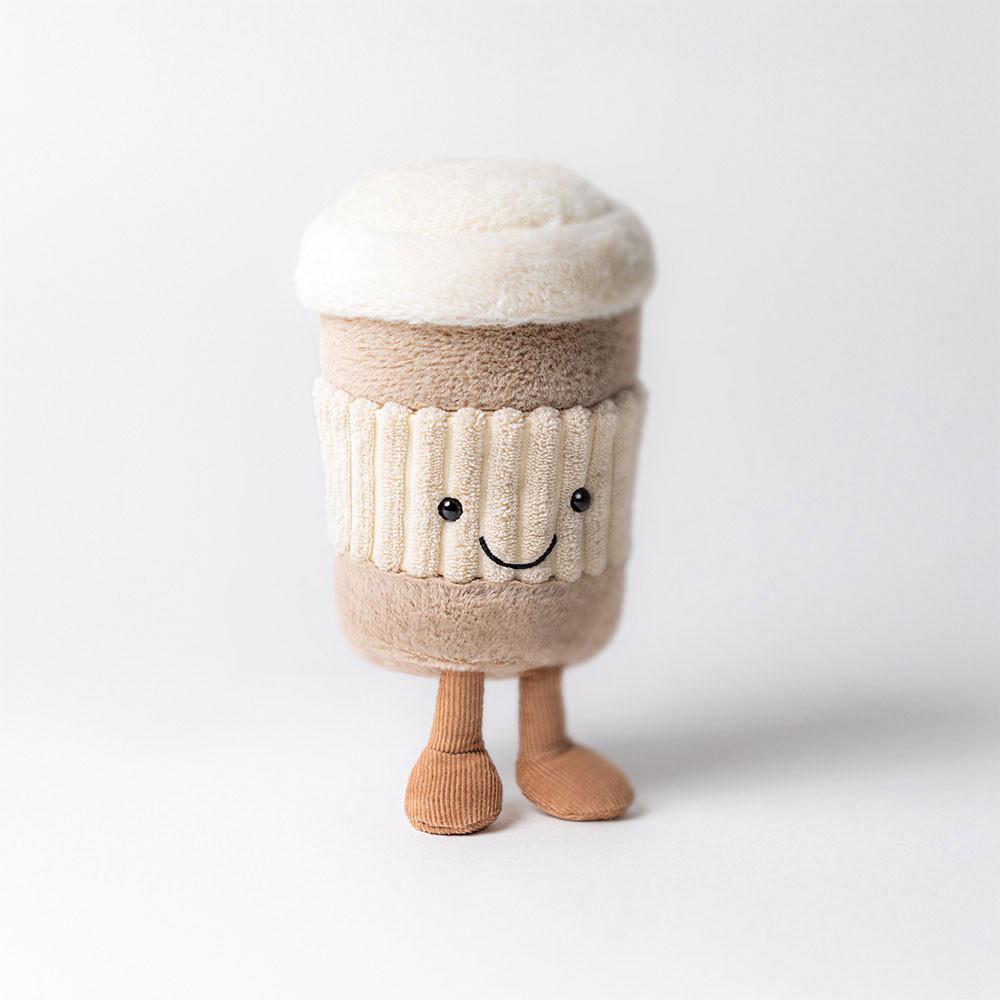 Peluche Jellycat Amuseables Coffee-To-Go,16cm x 7cm x 7cm Bege | Portugal  MREDY-2398