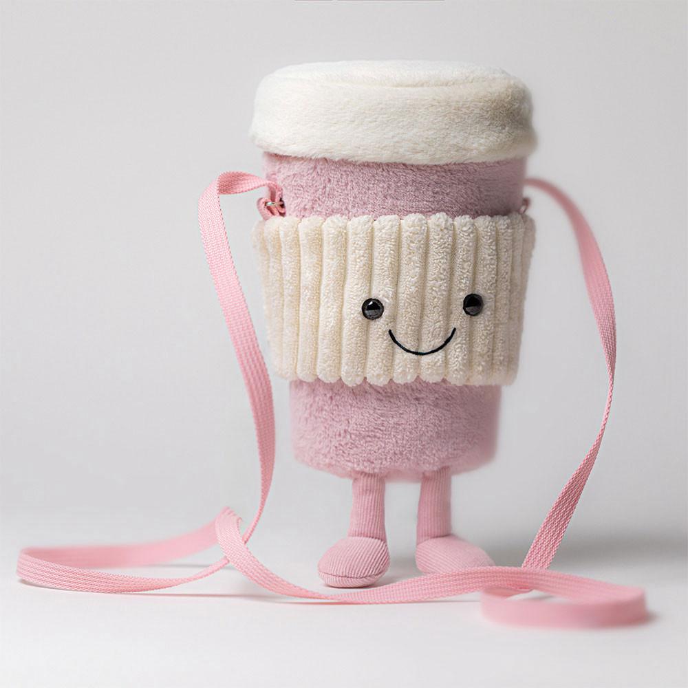 Peluche Jellycat Amuseables Coffee-To-Go Pink,20cm x 9cm x 9cm Rosa | Portugal  ERNOU-6749