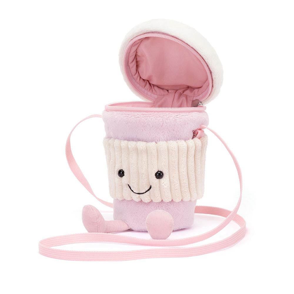 Peluche Jellycat Amuseables Coffee-To-Go Pink,20cm x 9cm x 9cm Rosa | Portugal  ERNOU-6749