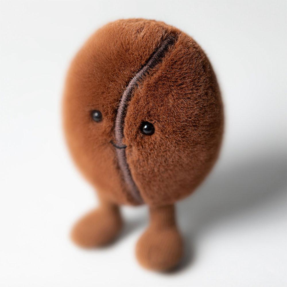 Peluche Jellycat Amuseables Coffee Bean,13cm x 8cm x 6cm Marrom | Portugal  NFHGW-6523