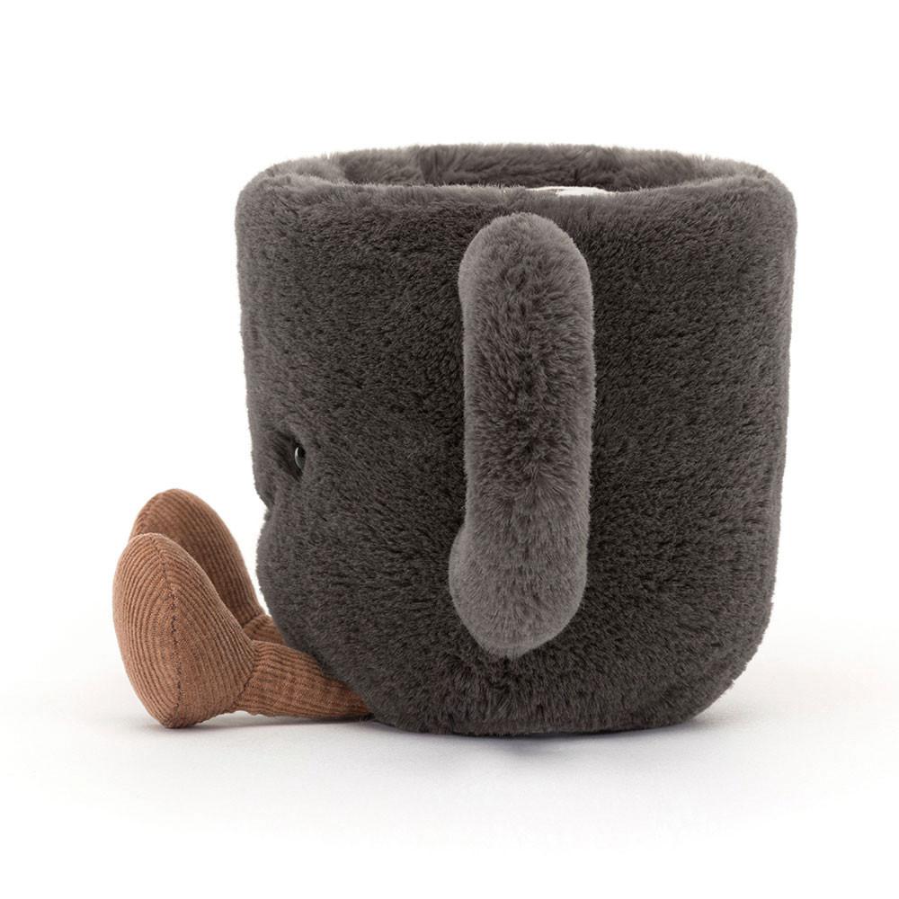 Peluche Jellycat Amuseables Coffee Cup,14cm x 10cm x 9cm Pretas | Portugal  PVFNL-5184