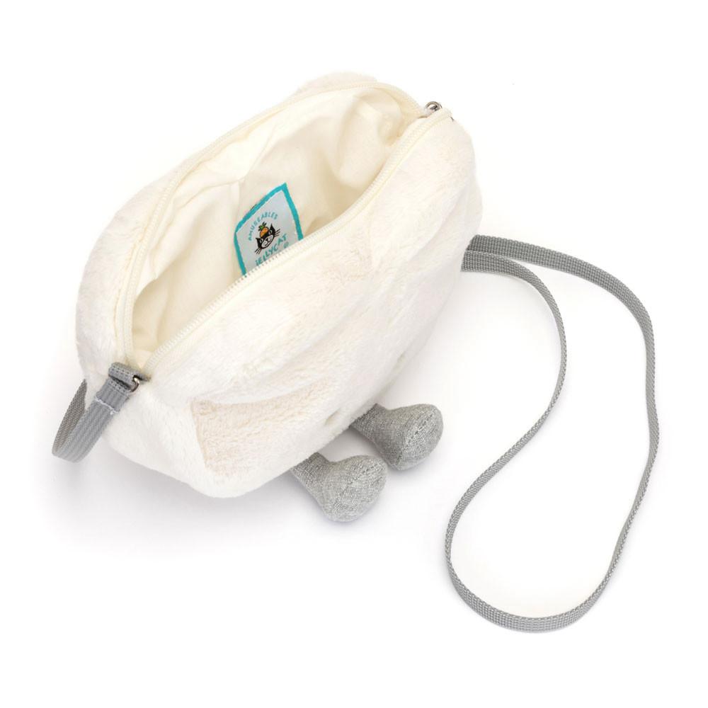 Peluche Jellycat Amuseables Cream Heart,17cm x 18cm x 5cm Branco | Portugal  EKDOQ-7018