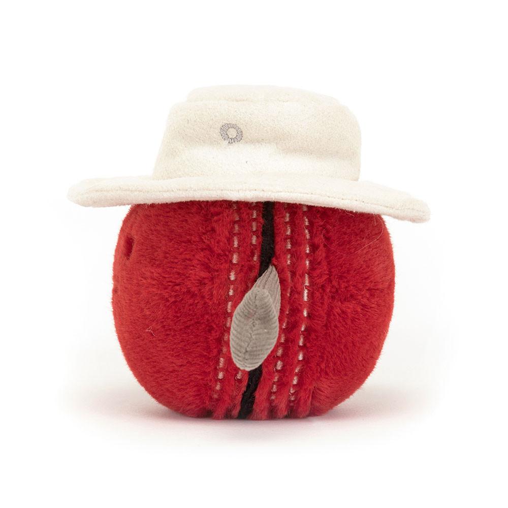 Peluche Jellycat Amuseables Cricket Ball,10cm x 9cm x 9cm Vermelhas | Portugal  QTCLJ-1763