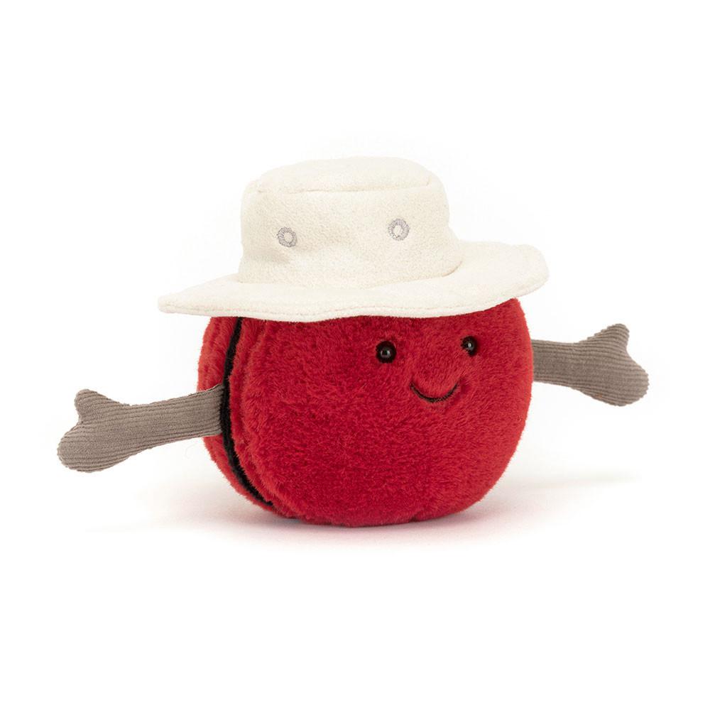 Peluche Jellycat Amuseables Cricket Ball,10cm x 9cm x 9cm Vermelhas | Portugal  QTCLJ-1763