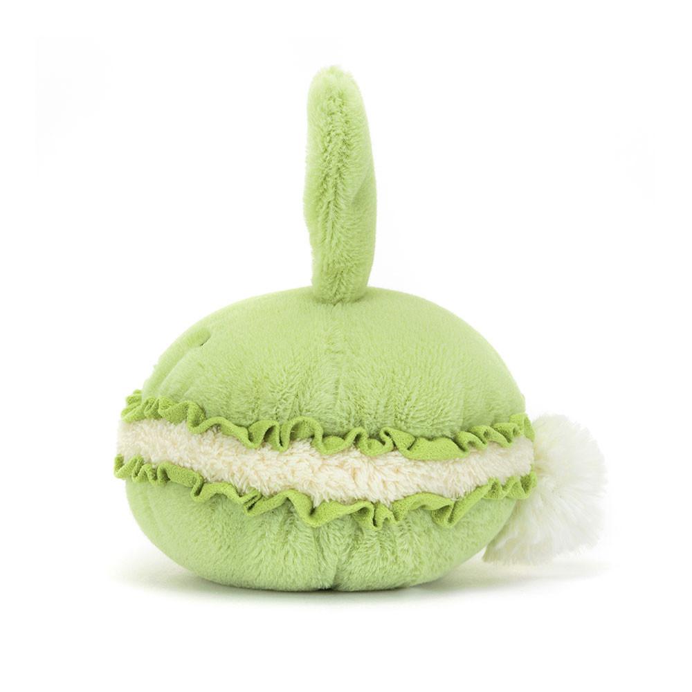 Peluche Jellycat Amuseables Dainty Dessert Coelhinha Macaron,12cm x 12cm x 12cm Verdes | Portugal  HWURM-3047