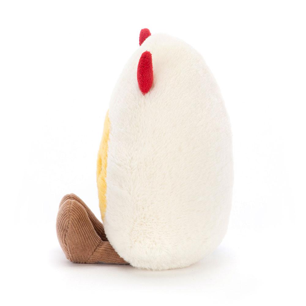 Peluche Jellycat Amuseables Devilled Egg,14cm x 9cm x 4cm Branco | Portugal  ENMGP-6829