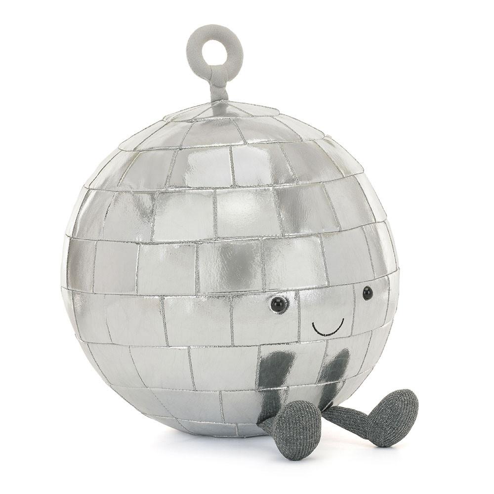 Peluche Jellycat Amuseables Disco Ball,30cm x 24cm x 23cm Cinzentas | Portugal  EOFMX-1825