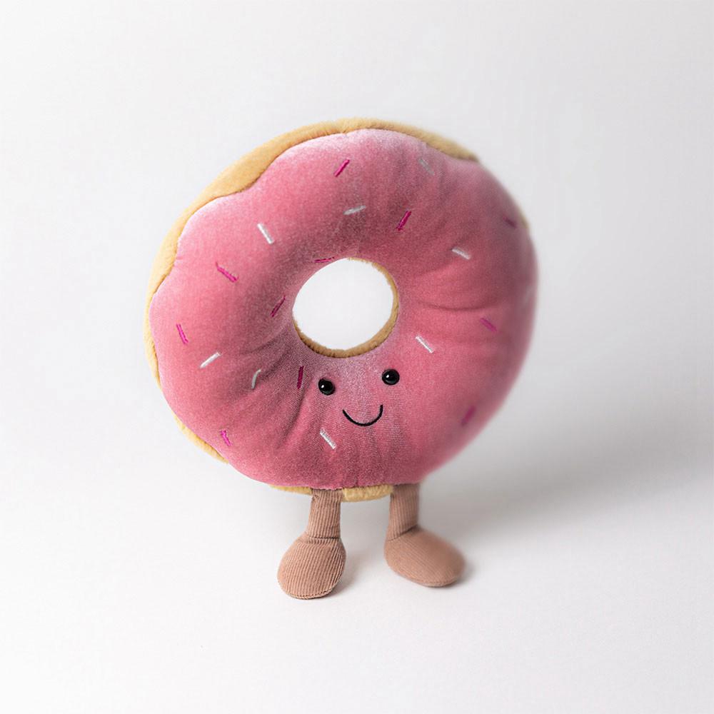Peluche Jellycat Amuseables Doughnut,18cm x 17cm x 6cm Rosa | Portugal  PZFUJ-8910