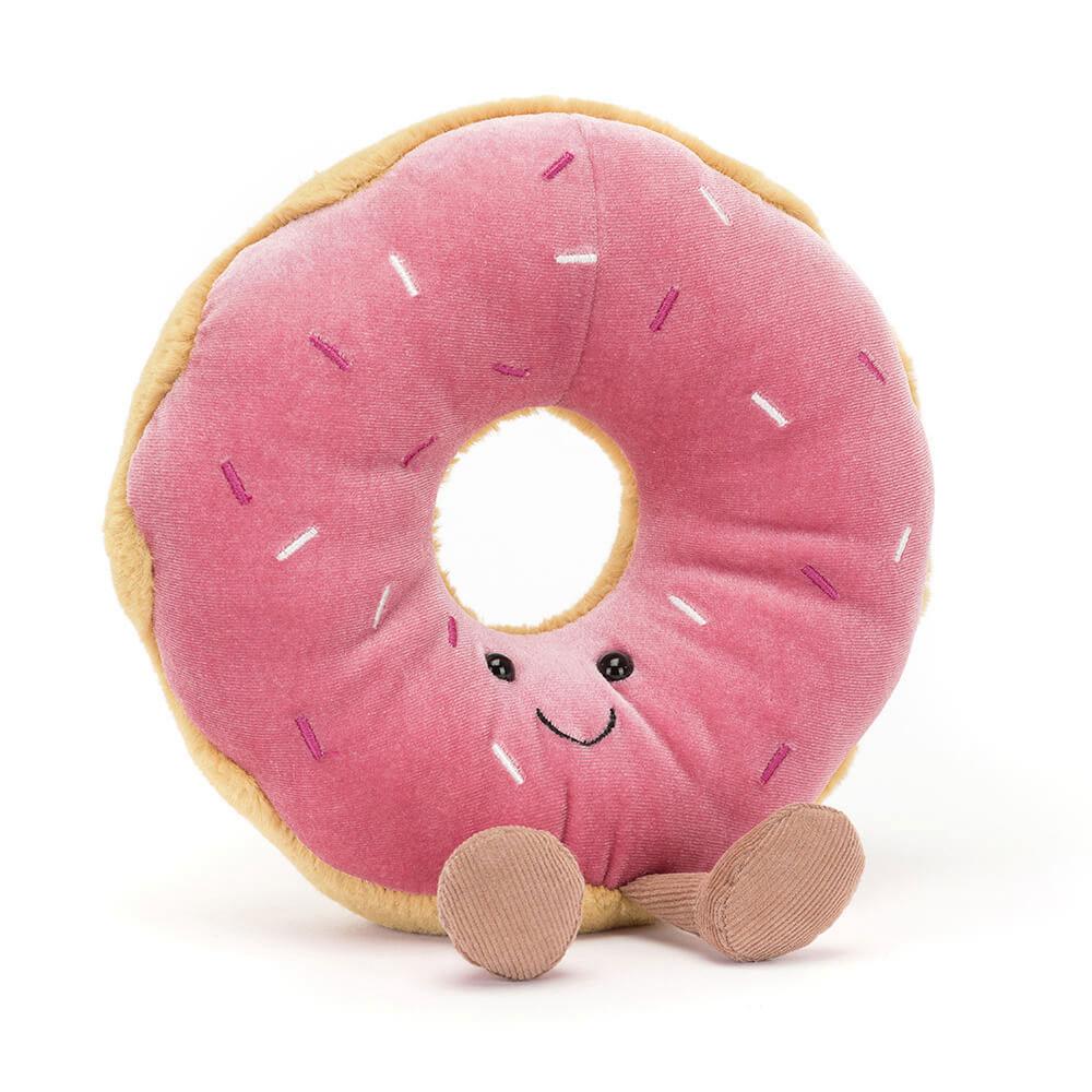 Peluche Jellycat Amuseables Doughnut,18cm x 17cm x 6cm Rosa | Portugal  PZFUJ-8910