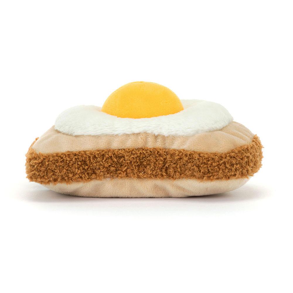 Peluche Jellycat Amuseables Egglantine Egg On Toast,12cm x 16cm x 12cm Bege | Portugal  GBKPH-0587