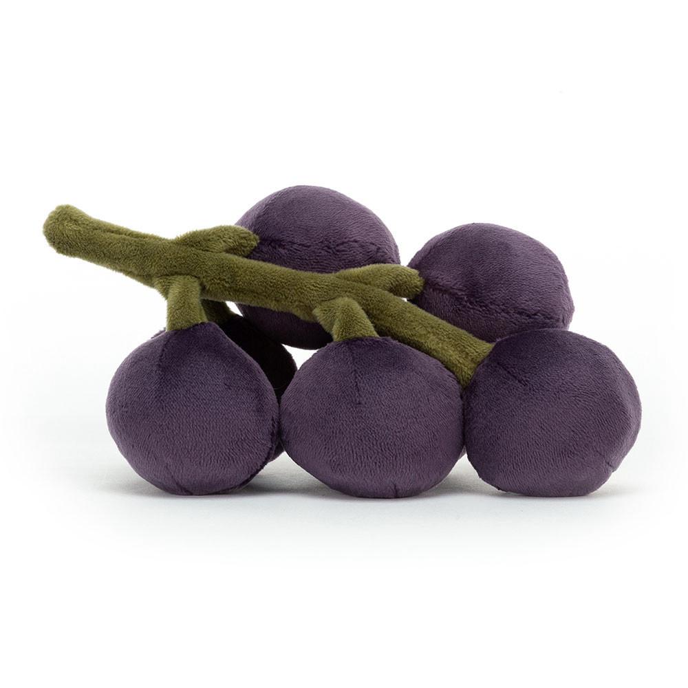 Peluche Jellycat Amuseables Fabulous Fruit Grapes,17cm x 9cm x 9cm Roxo | Portugal  USBIT-6749