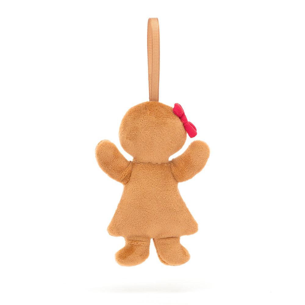 Peluche Jellycat Amuseables Festive Folly Gingerbread Ruby,10cm x 6cm x 2cm Marrom | Portugal  VERIW-9604