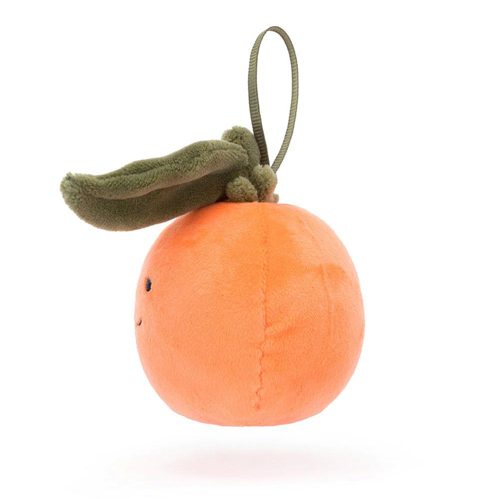 Peluche Jellycat Amuseables Festive Folly Clementine,13cm x 8cm x 6cm Laranja | Portugal  LRXOH-6790