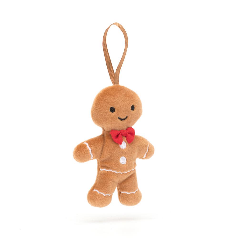 Peluche Jellycat Amuseables Festive Folly Gingerbread Fred,16cm x 4cm x 2cm Marrom | Portugal  NXLEA-3051