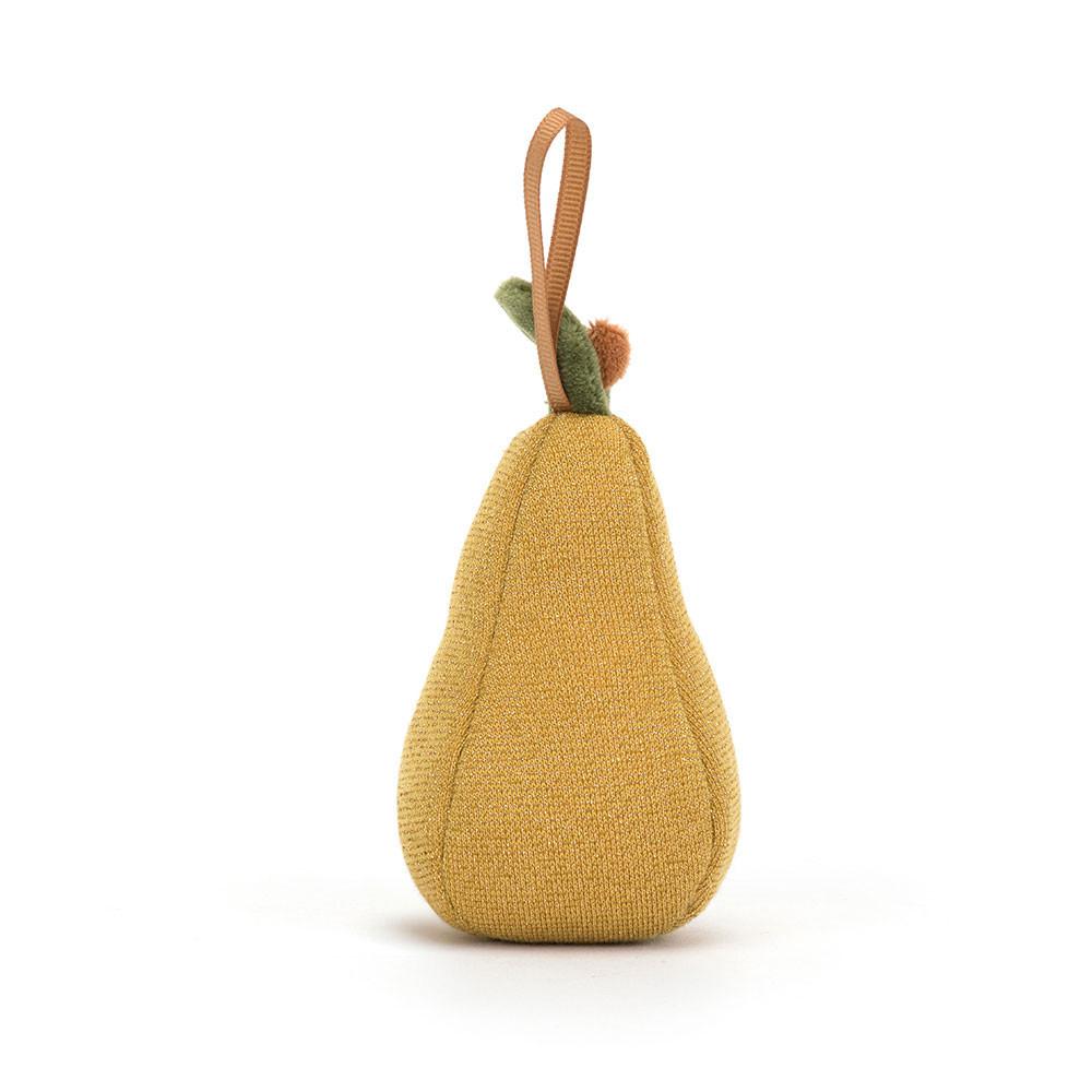 Peluche Jellycat Amuseables Festive Folly Pear,10cm x 6cm x 6cm Amarelas | Portugal  HJKDN-4971