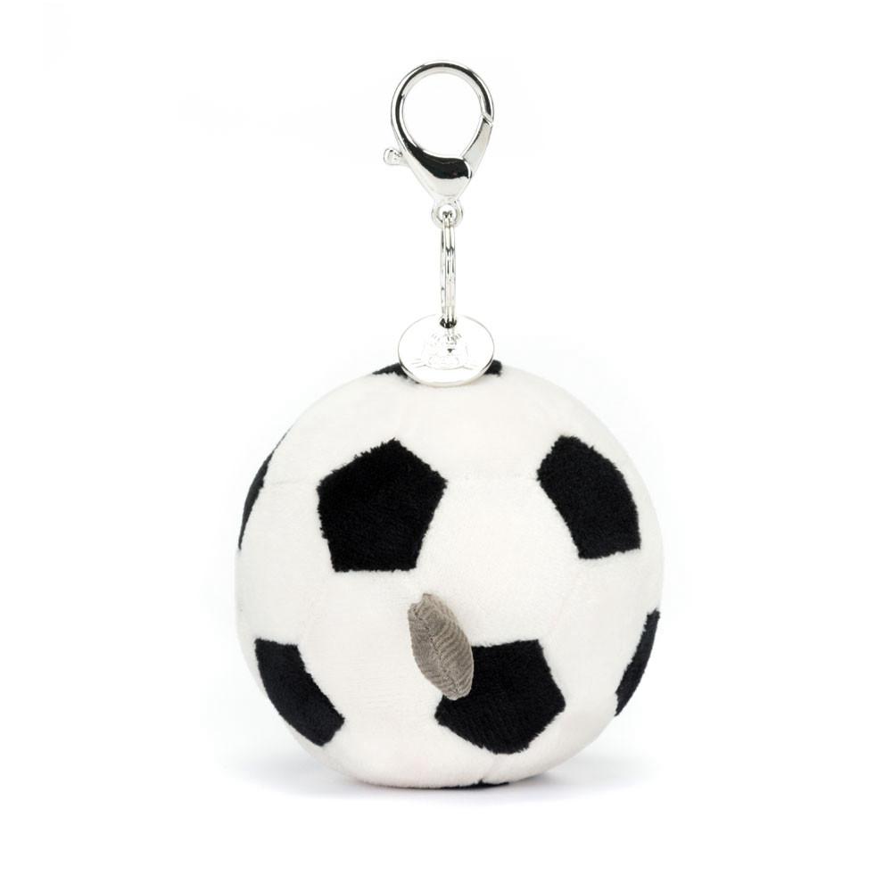 Peluche Jellycat Amuseables Football,16cm x 8cm x 6cm Branco | Portugal  GDTPU-8967
