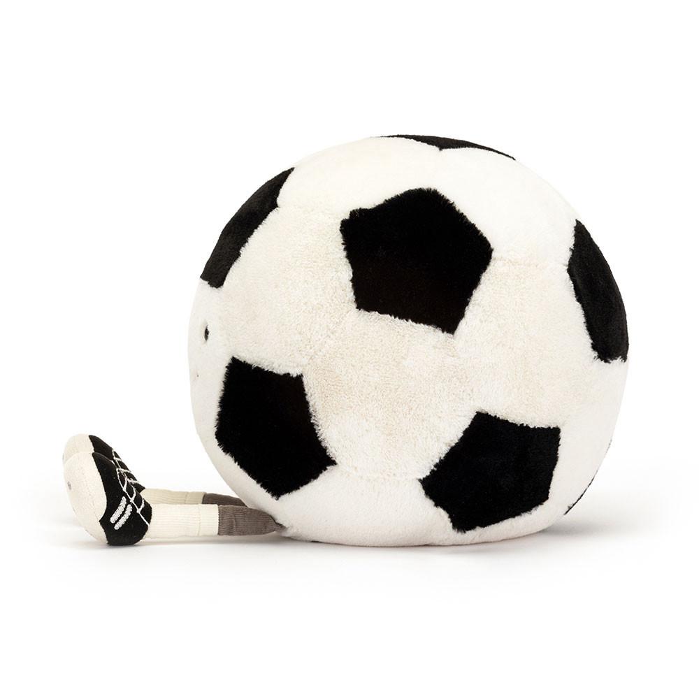 Peluche Jellycat Amuseables Football,31cm x 21cm x 21cm Branco | Portugal  FVACI-2019