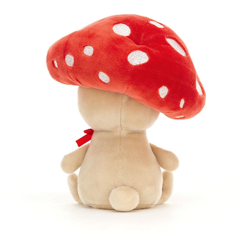 Peluche Jellycat Amuseables Fun-Guy Robbie,16cm x 8cm x 6cm Vermelhas | Portugal  ZVISF-3165