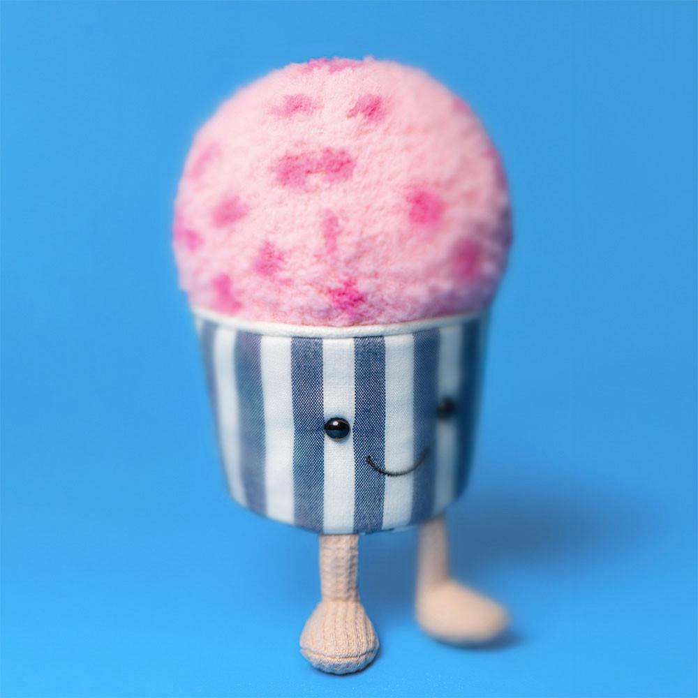 Peluche Jellycat Amuseables Gelato,16cm x 7cm x 8cm Rosa | Portugal  BECFL-5487