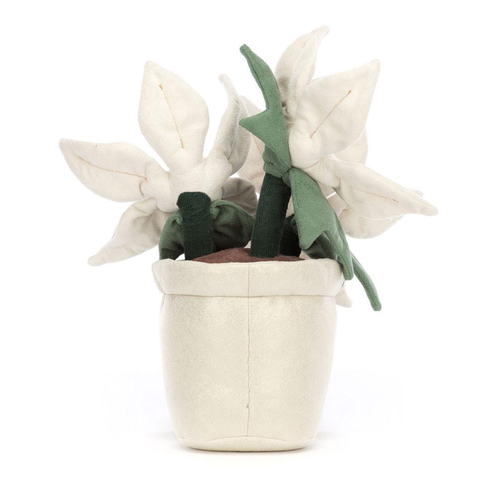 Peluche Jellycat Amuseables Gold Poinsettia,25cm x 10cm x 10cm Branco | Portugal  NYCMW-7653
