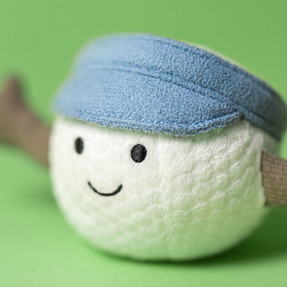 Peluche Jellycat Amuseables Golf Ball,6cm x 6cm x 6cm Branco | Portugal  HRYGL-8956