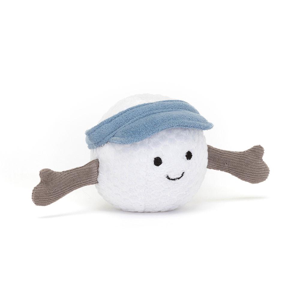Peluche Jellycat Amuseables Golf Ball,6cm x 6cm x 6cm Branco | Portugal  HRYGL-8956