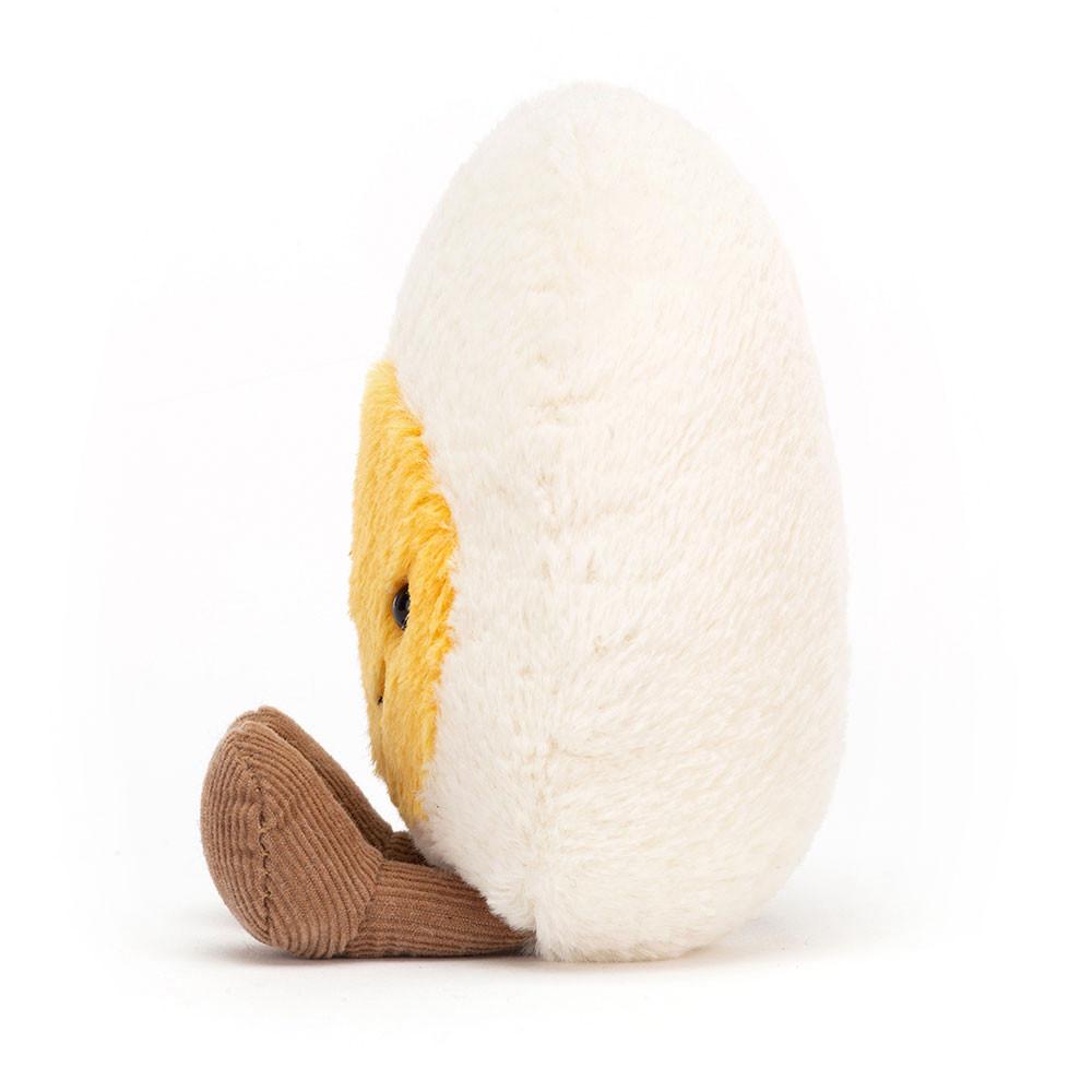 Peluche Jellycat Amuseables Happy Boiled Egg,14cm x 9cm x 4cm Branco | Portugal  CMKWI-5423