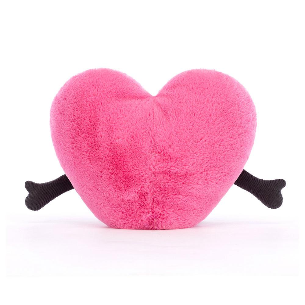 Peluche Jellycat Amuseables Heart,17cm x 19cm x 7cm Rosa | Portugal  NVOFL-7932
