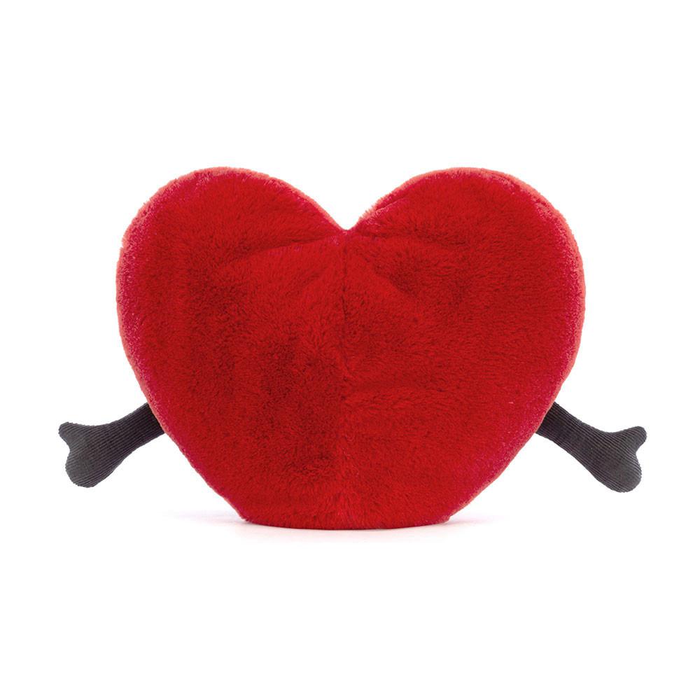 Peluche Jellycat Amuseables Heart,17cm x 19cm x 7cm Vermelhas | Portugal  VZWDJ-2867