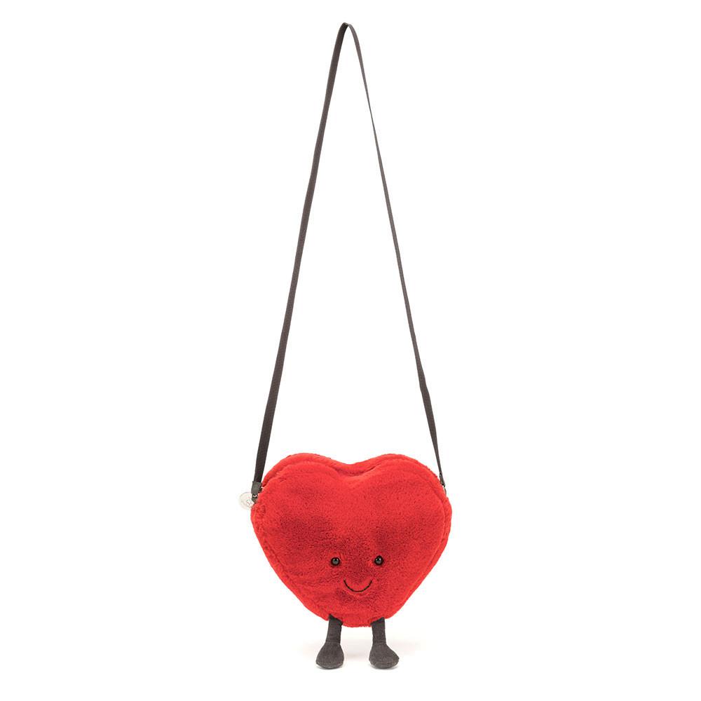 Peluche Jellycat Amuseables Heart,17cm x 18cm x 5cm Vermelhas | Portugal  LYEKH-0876