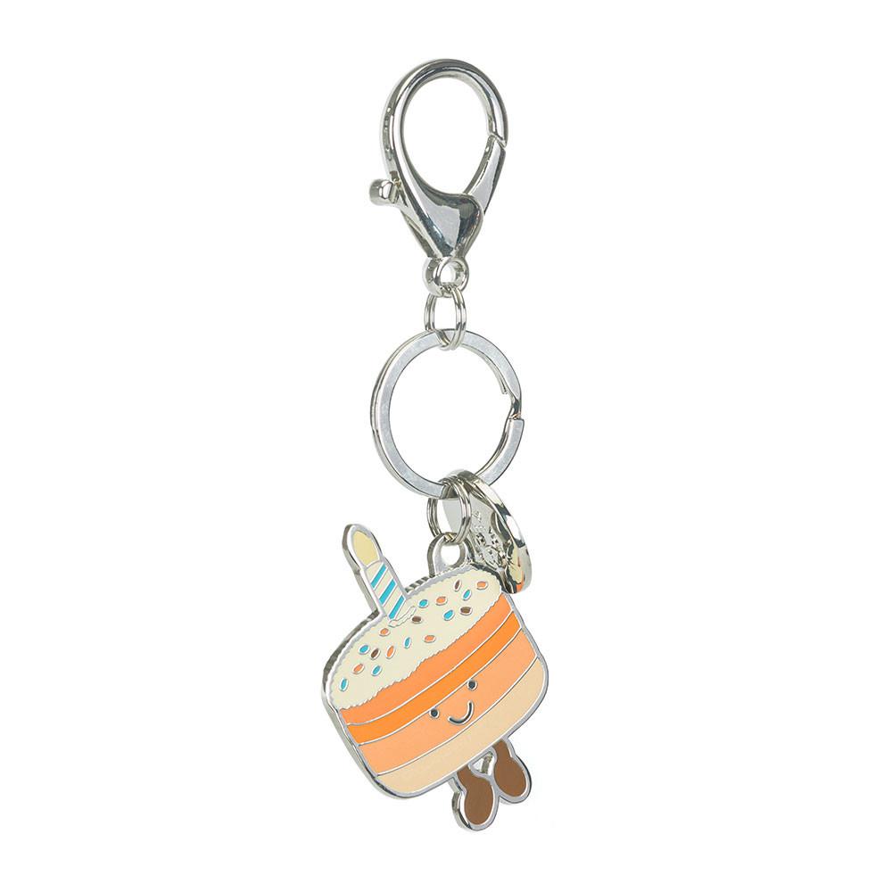 Peluche Jellycat Amuseables Jellina Birthday Cake Keyring,11cm x 3.3cm x 0.3cm Laranja | Portugal  MTPAB-1423