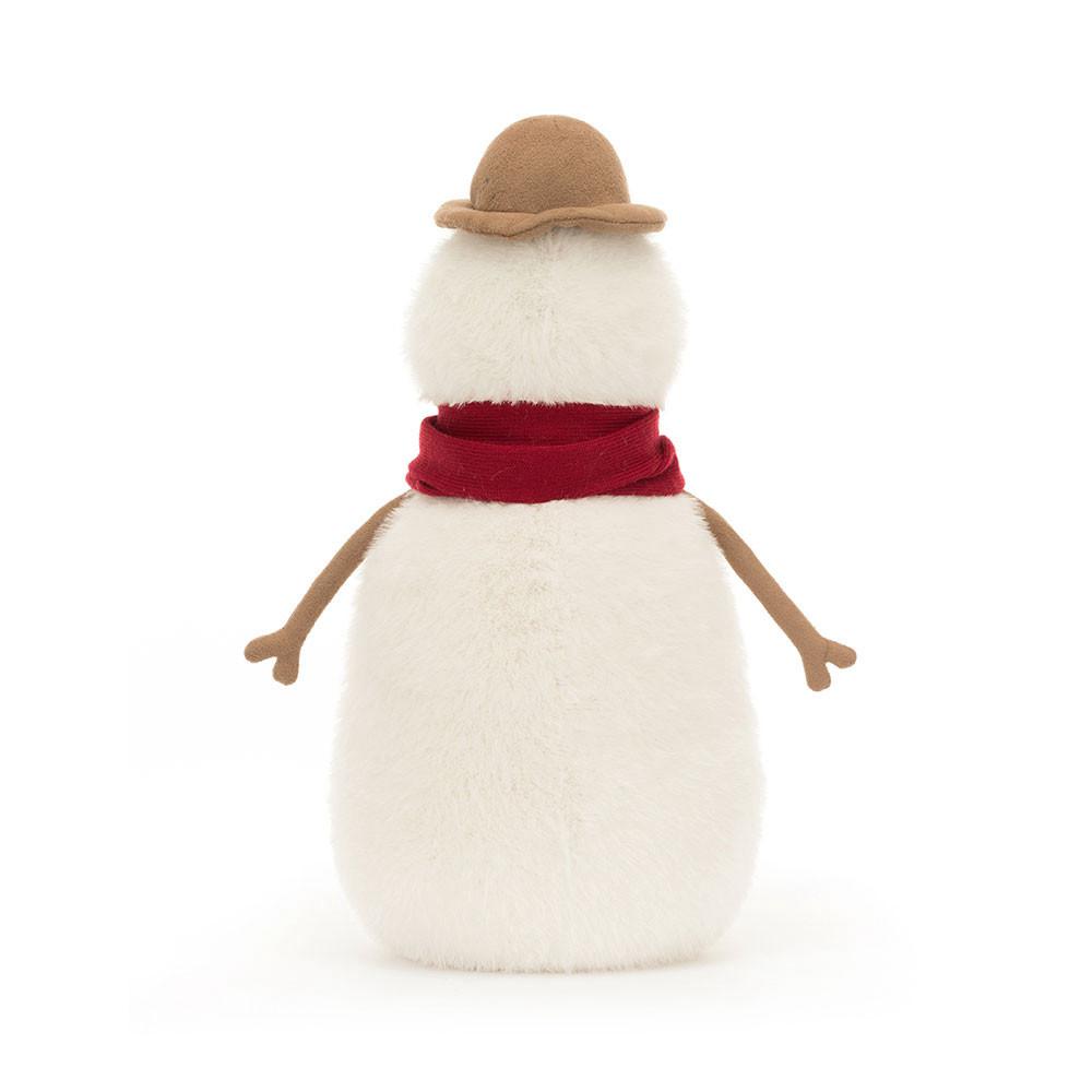 Peluche Jellycat Amuseables Jesse Snowman,30cm x 14cm x 14cm Branco | Portugal  ZMATR-0253