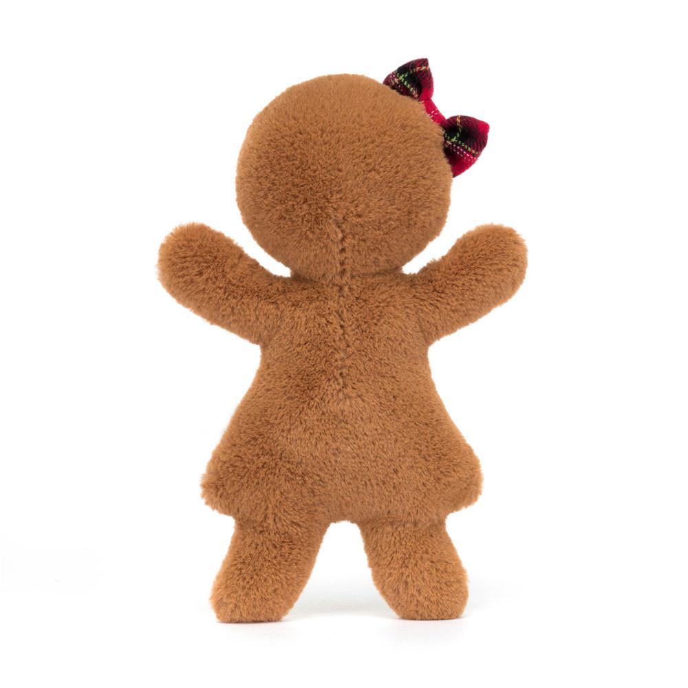 Peluche Jellycat Amuseables Jolly Gingerbread Ruby,18cm x 9cm x 2cm Marrom | Portugal  PUNSD-3612