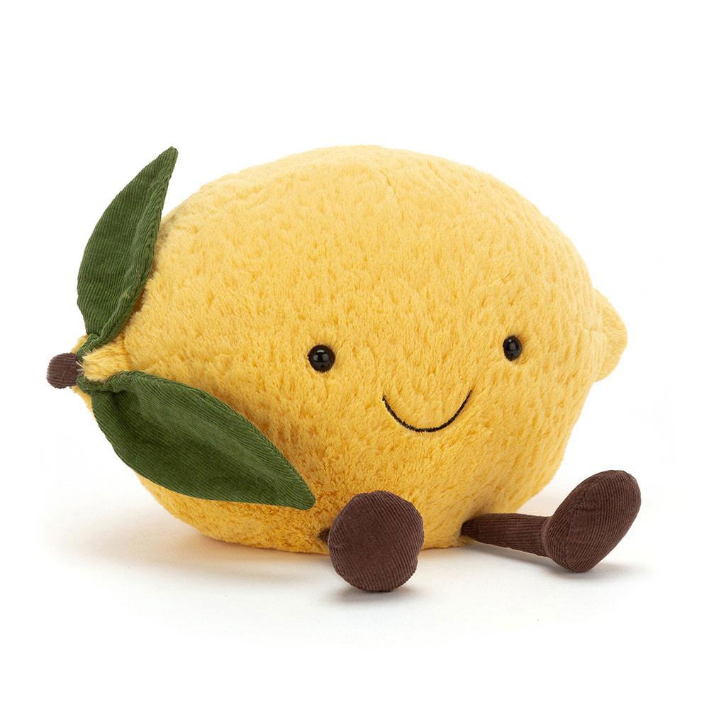 Peluche Jellycat Amuseables Lemon,20cm x 25cm x 13cm Amarelas | Portugal  YKLXB-8706