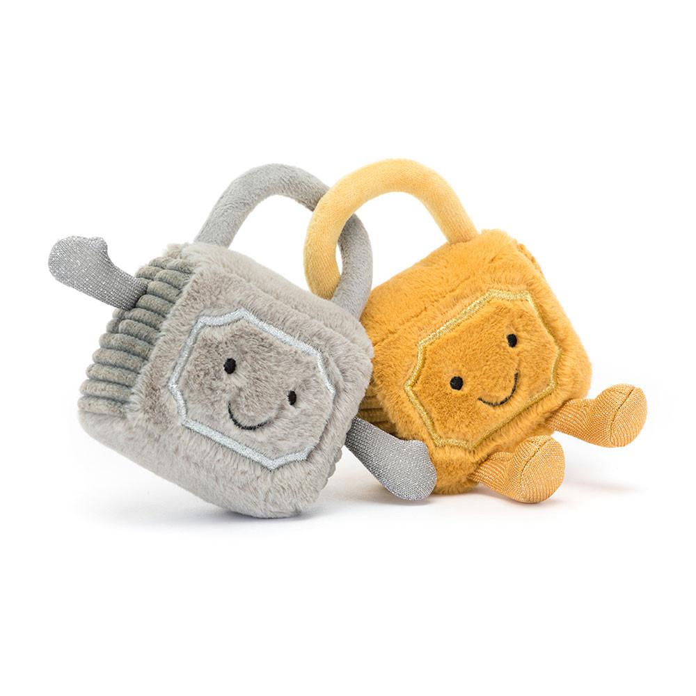 Peluche Jellycat Amuseables Love Locks,14cm x 18cm x 5cm Amarelas | Portugal  NXIEL-5903
