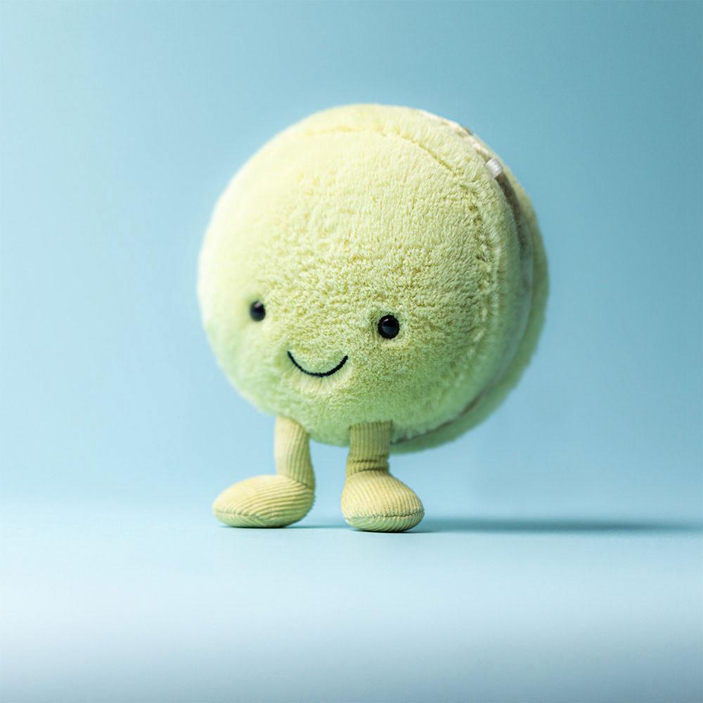 Peluche Jellycat Amuseables Max Macaron,12cm x 10cm x 5cm Verdes | Portugal  WOCLX-2387