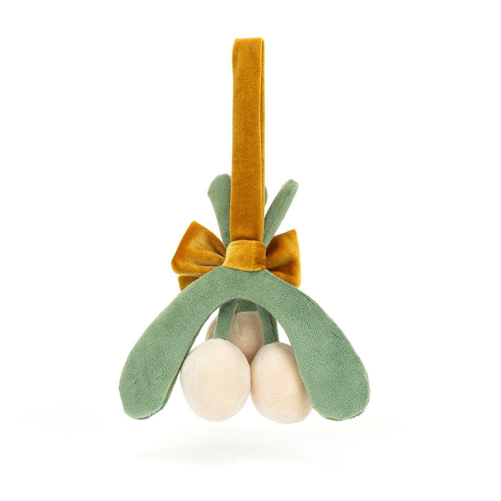 Peluche Jellycat Amuseables Mistletoe,17cm x 19cm x 4cm Creme | Portugal  FBZOW-6978