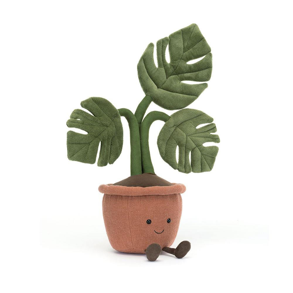 Peluche Jellycat Amuseables Monstera Plant,43cm x 15cm x 14cm Verdes | Portugal  CRUDF-5694