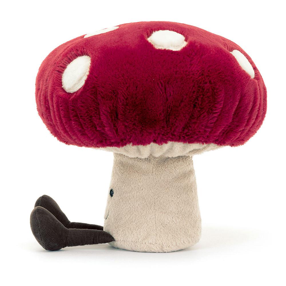Peluche Jellycat Amuseables Mushroom,28cm x 11cm x 9cm Vermelhas | Portugal  LEIZO-2508