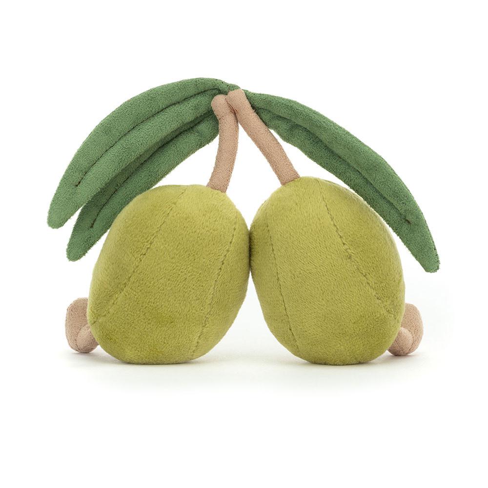Peluche Jellycat Amuseables Olives,12cm x 13cm x 4cm Verdes | Portugal  FHXJI-8430