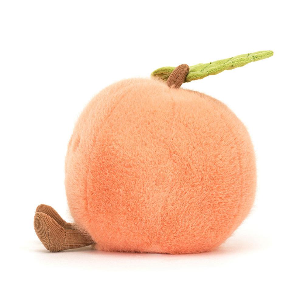 Peluche Jellycat Amuseables Peach,14cm x 11cm x 11cm Rosa | Portugal  QDVOR-3856