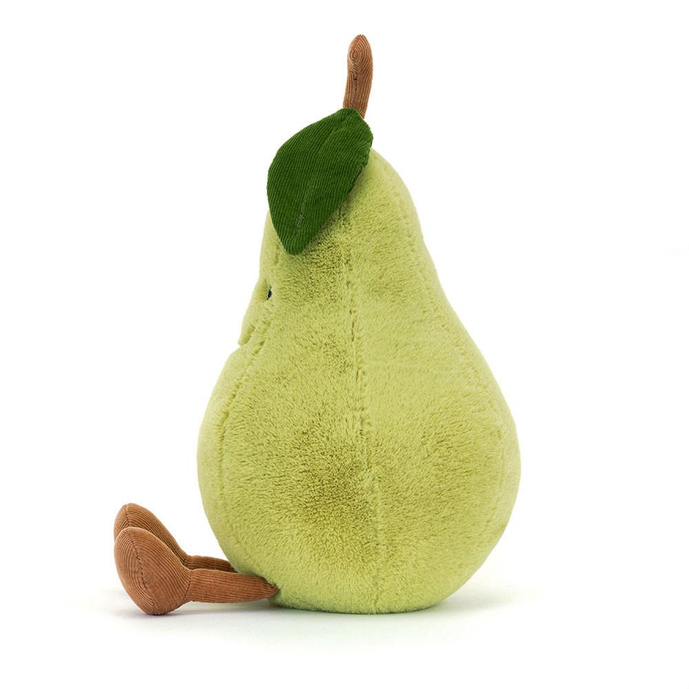 Peluche Jellycat Amuseables Pear,24cm x 13cm x 12cm Verdes | Portugal  VRICN-1845