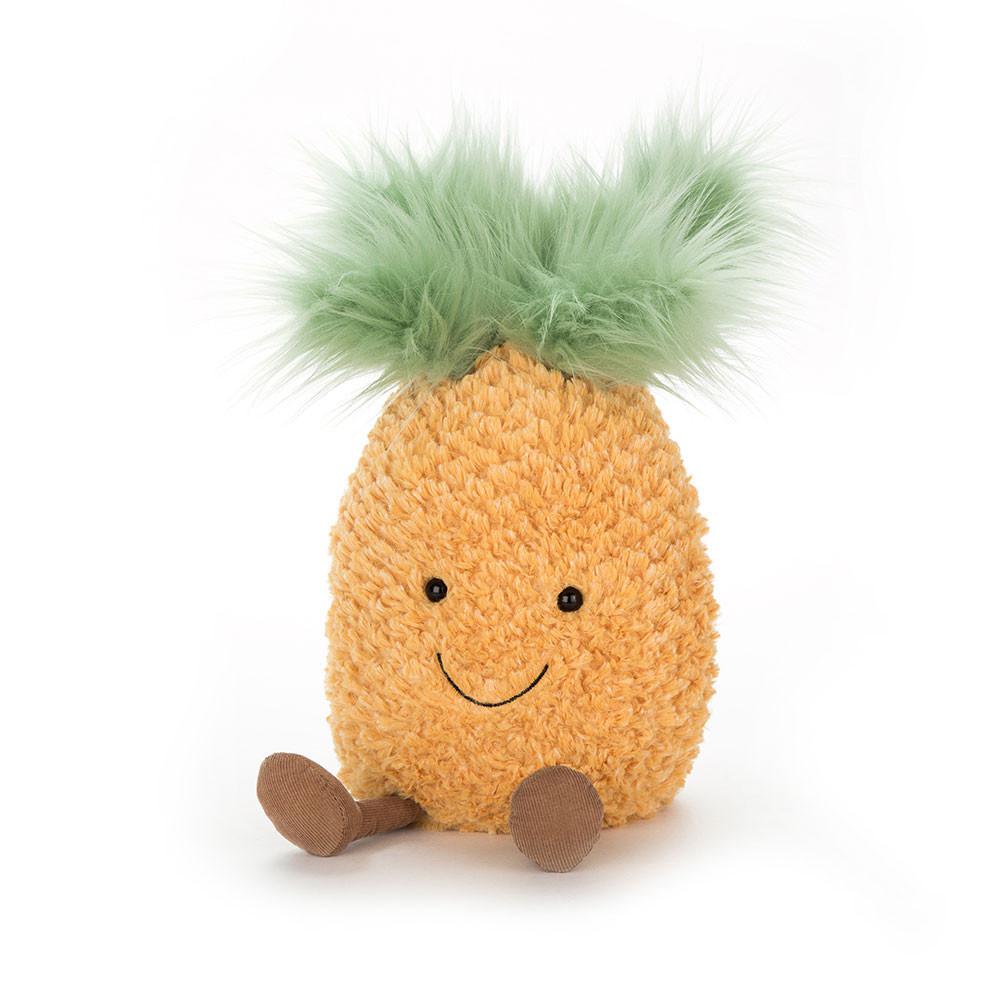 Peluche Jellycat Amuseables Pineapple,28cm x 15cm x 13cm Amarelas | Portugal  RPYHC-3427