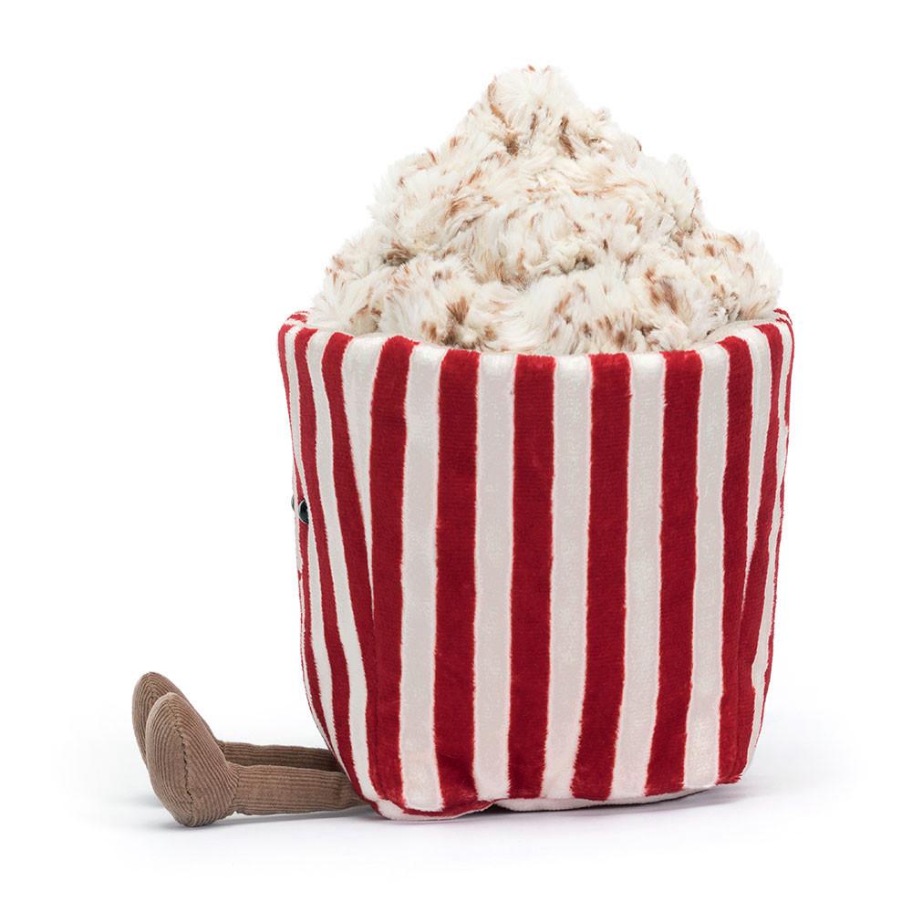 Peluche Jellycat Amuseables Popcorn,22cm x 12cm x 12cm Vermelhas | Portugal  GBZSV-9620