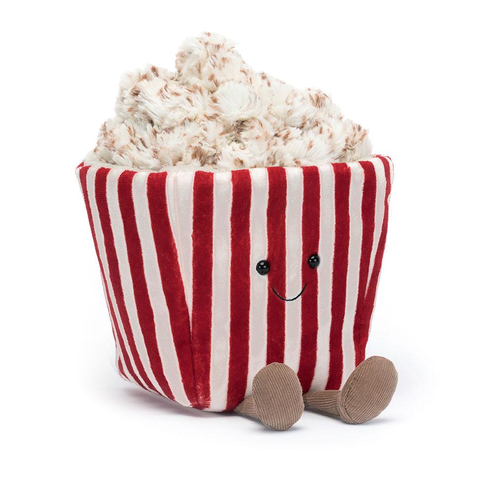 Peluche Jellycat Amuseables Popcorn,22cm x 12cm x 12cm Vermelhas | Portugal  GBZSV-9620